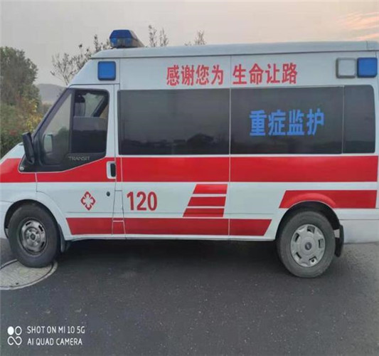 修武救护车出租服务案例3